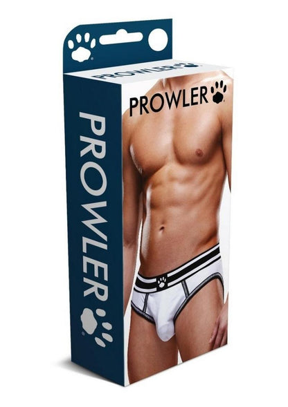 Prowler White/Black Open Brief