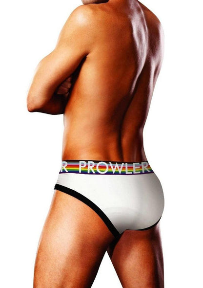 Prowler White Oversized Paw Brief - Multicolor/Rainbow/White - XXLarge