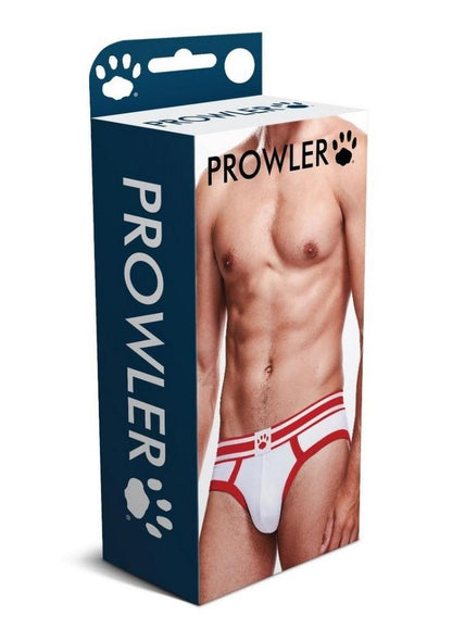 Prowler White/Red Brief - Red/White - XLarge