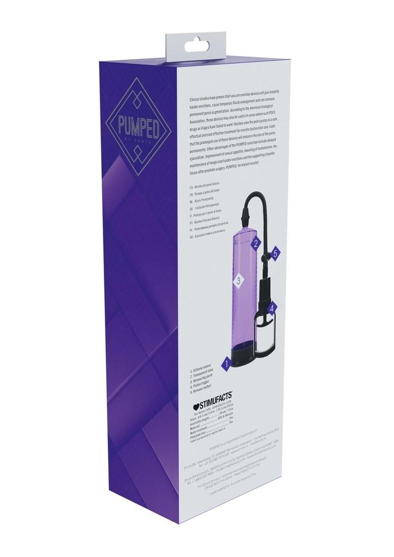Pumped Basic Pump 2 Water Resistant Silicone Penis Pump 1