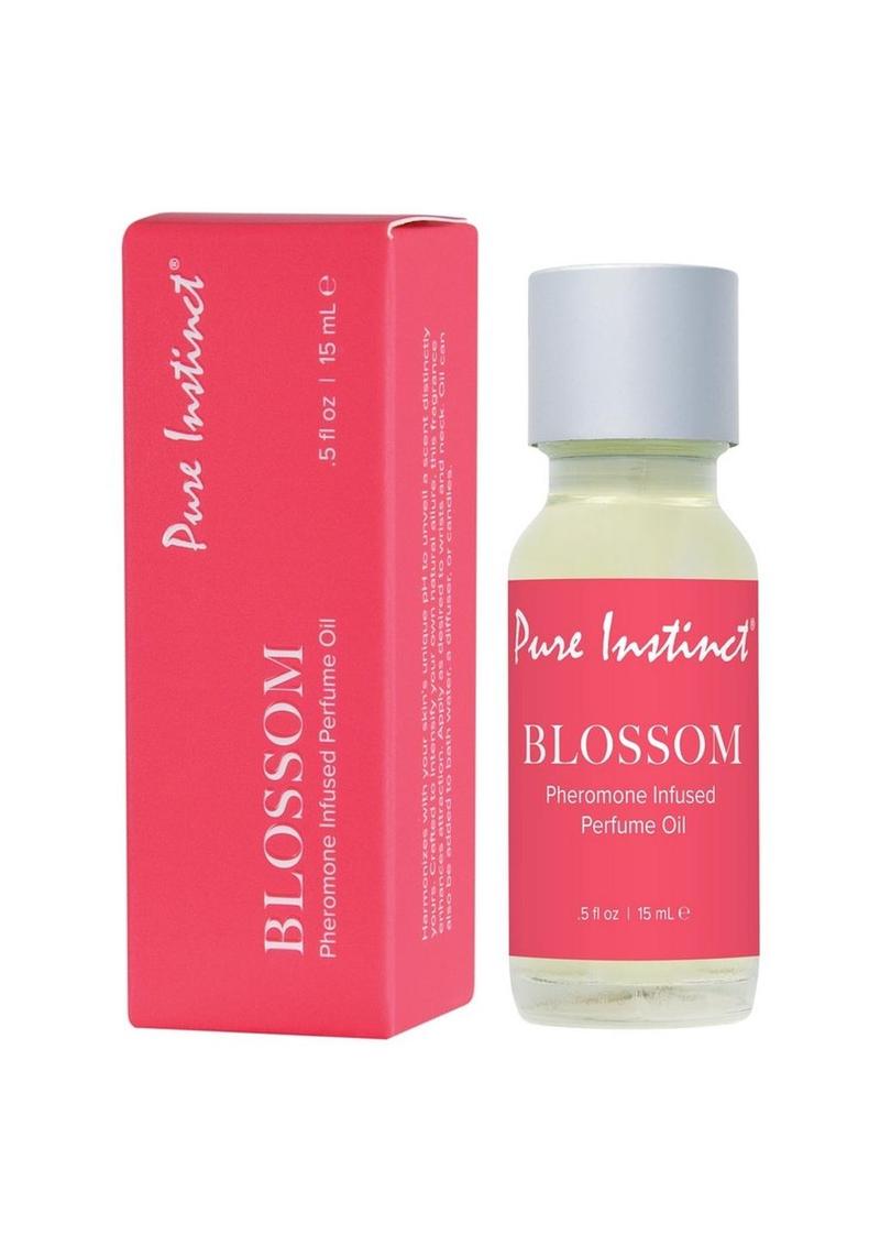 Pure Instinct Pheromone Perfume Oil Dropper- Blossom - 0.5oz/15ml