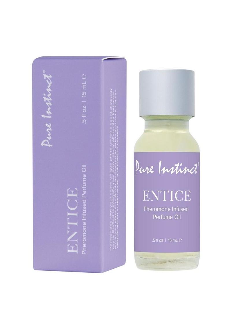 Pure Instinct Pheromone Perfume Oil Dropper- Entice