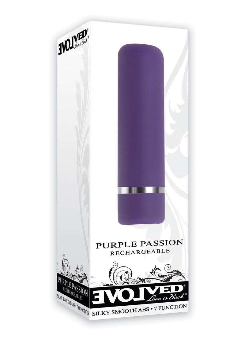 Purple Passion Rechargeable Silky Smooth Bullet