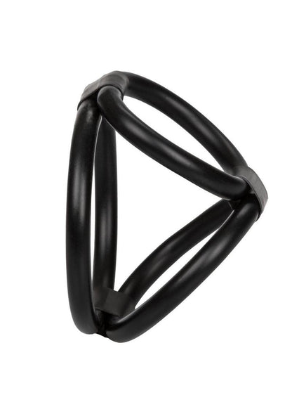 Quick Release Cock Cage Cock Ring - Black