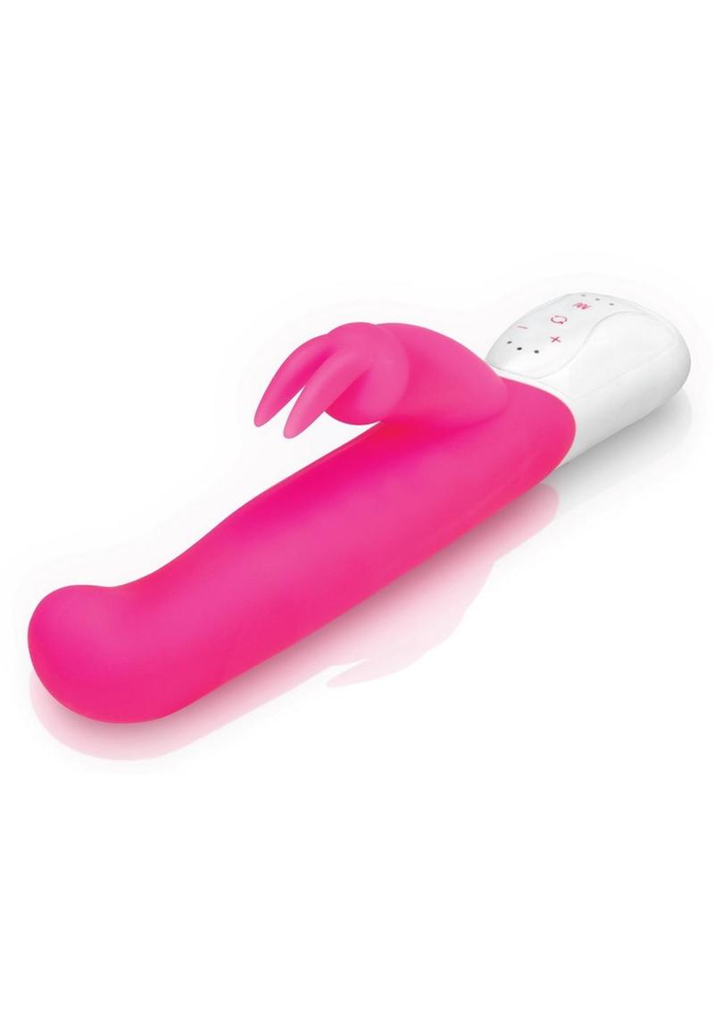 Rabbit Essentials Silicone Rechargeable G-Spot Rabbit Vibrator