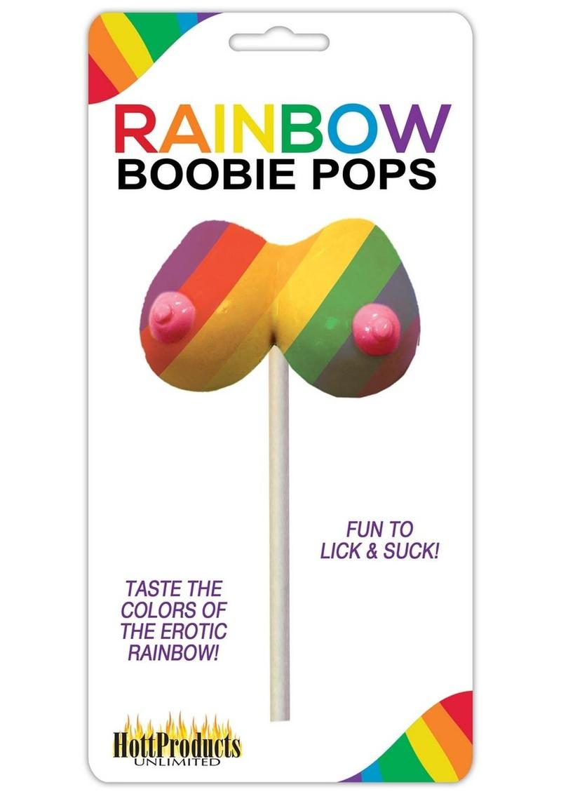 Rainbow Boobie Candy Pop