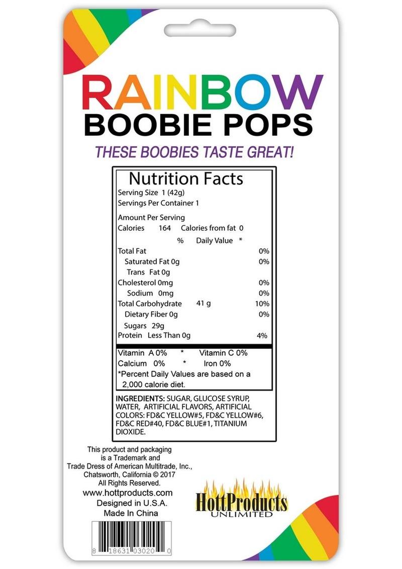 Rainbow Boobie Candy Pop