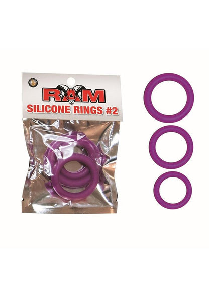 Ram Silicone Cock Rings