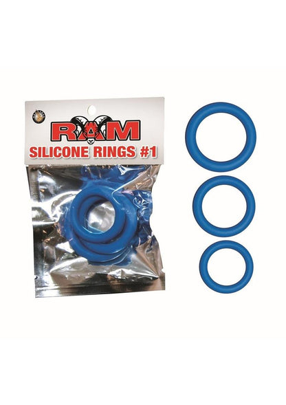 Ram Silicone Cock Rings