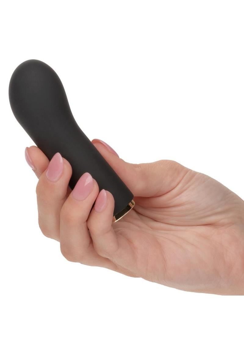 Raven G Lover Silicone Rechargeable G-Spot Vibrator - Black