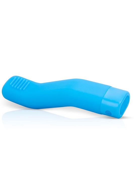 Reach It Silicone USB Rechargeable G-Spot Vibrator Waterproof - Blue