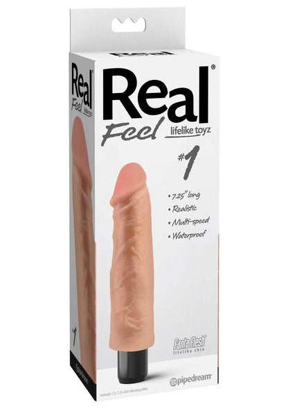 Real Feel Lifelike Toyz No. 1 Realistic Vibrating Dildo