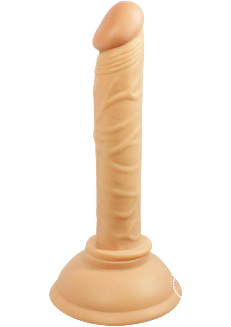 Real Skin All American Mini Whoppers Dildo - Vanilla - 4in