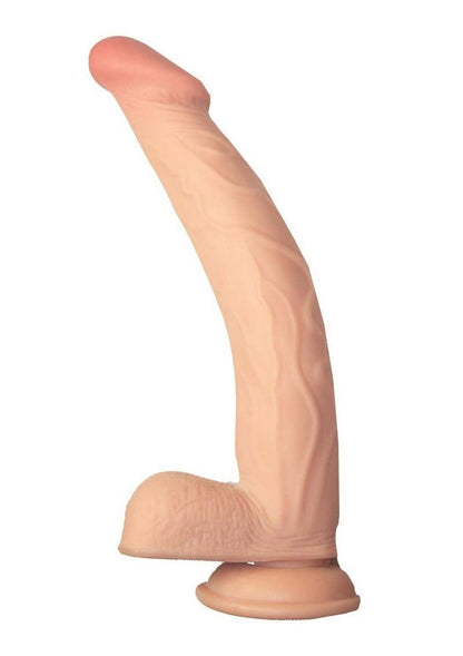 Realcocks Dual Layered Bendable Dildo - Vanilla - 10in