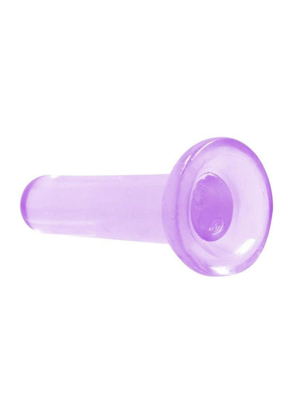 Realrock Crystal Clear Non Realistic Dildo with Suction Cup