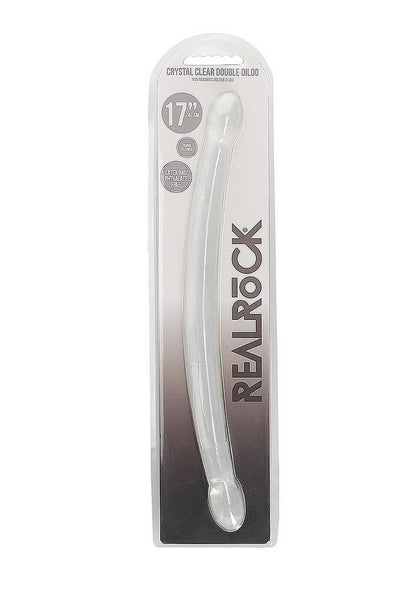 Realrock Crystal Clear Non Realistic Double Dildo