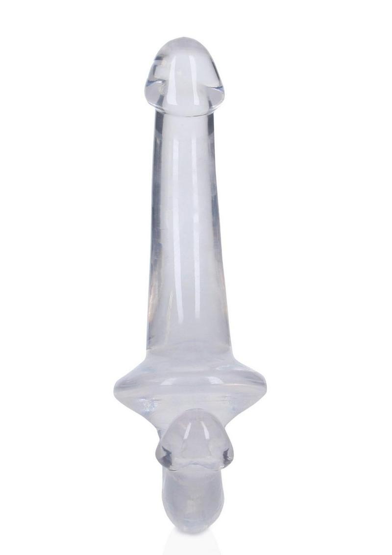 Realrock Crystal Clear Strapless Strap-On 6 - Clear