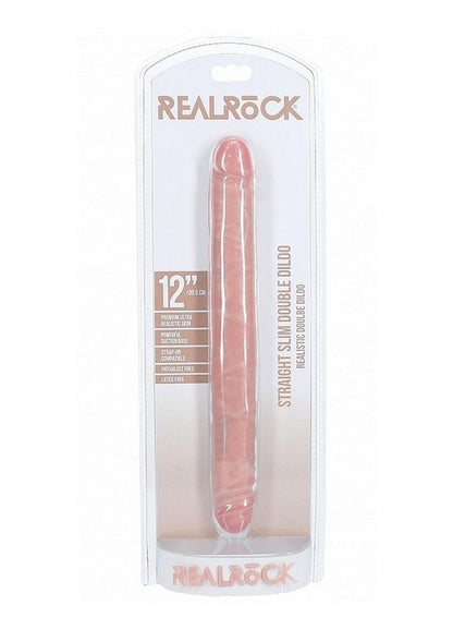 Realrock Realistic Skin Slim Double Ended Dong