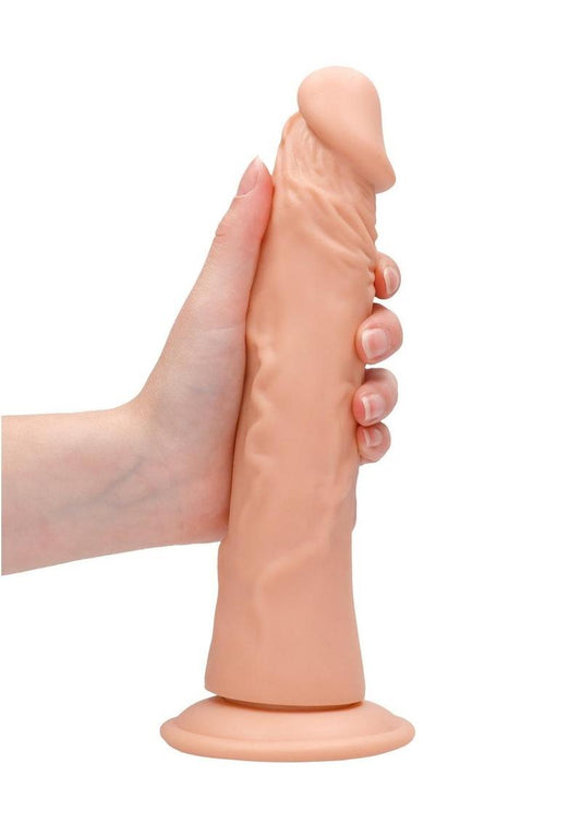 Realrock Skin Realistic Dildo Without Balls - Vanilla - 9in