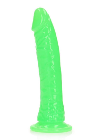 Realrock Slim Glow In The Dark Dildo with Suction Cup