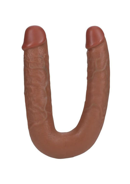 Realrock Ultra Realistic Skin U Shaped Double Dildo