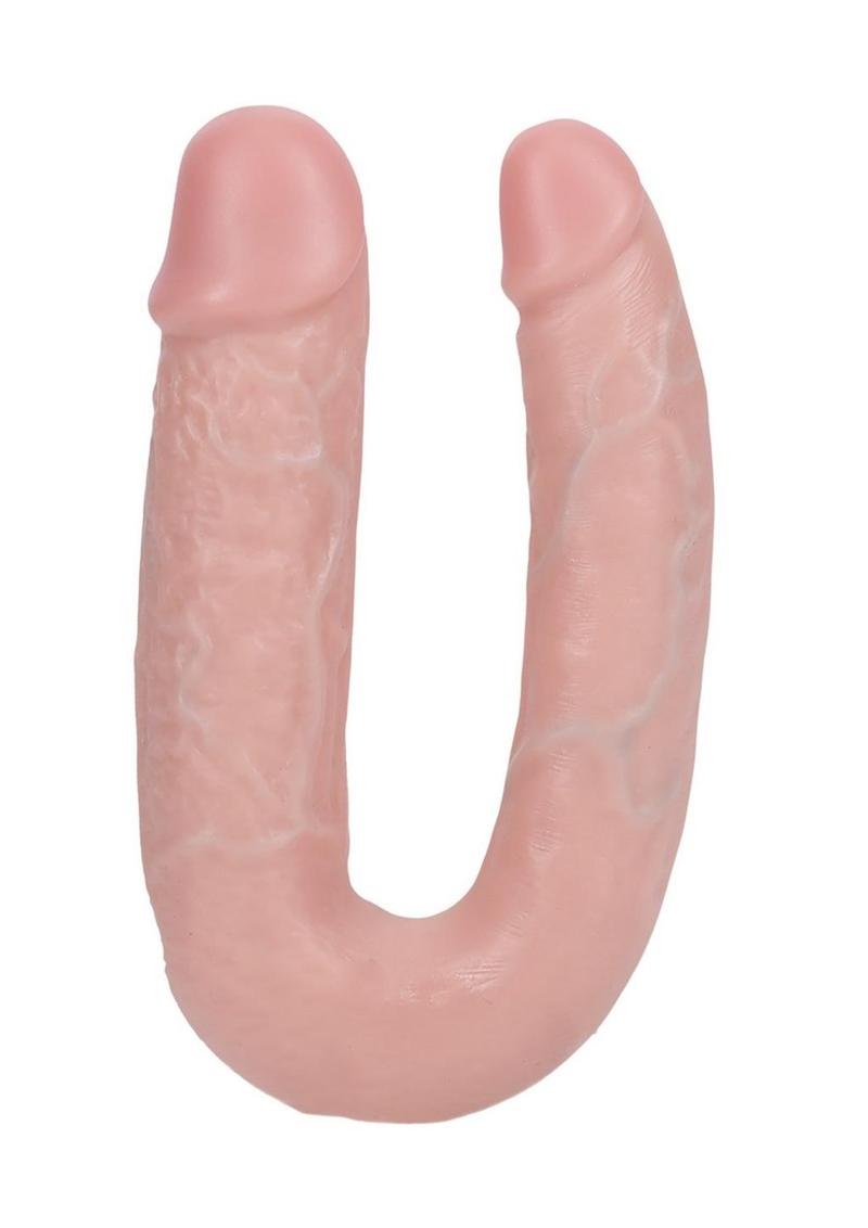 Realrock Ultra Realistic Skin U Shaped Double Dildo