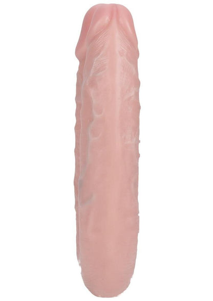 Realrock Ultra Realistic Skin U Shaped Double Dildo - Vanilla - 5in