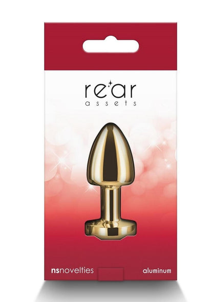 Rear Assets Aluminum Anal Plug - Petite