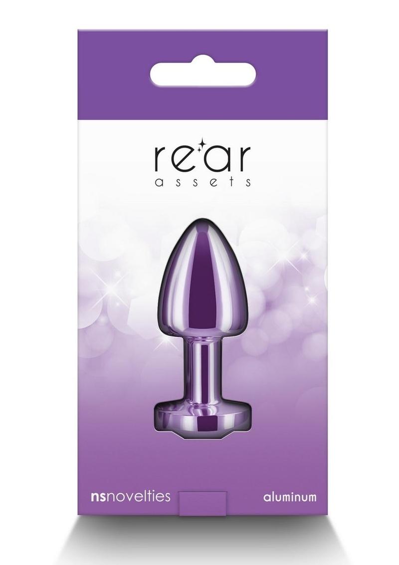 Rear Assets Aluminum Anal Plug - Petite