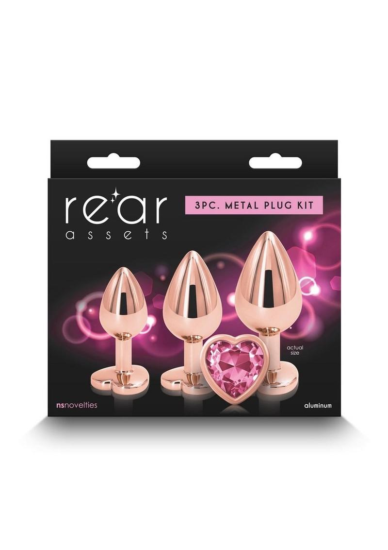 Rear Assets Aluminum Anal Plug Trainer Kit