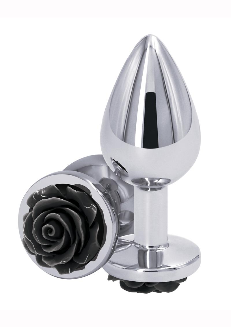 Rear Assets Rose Aluminum Anal Plug