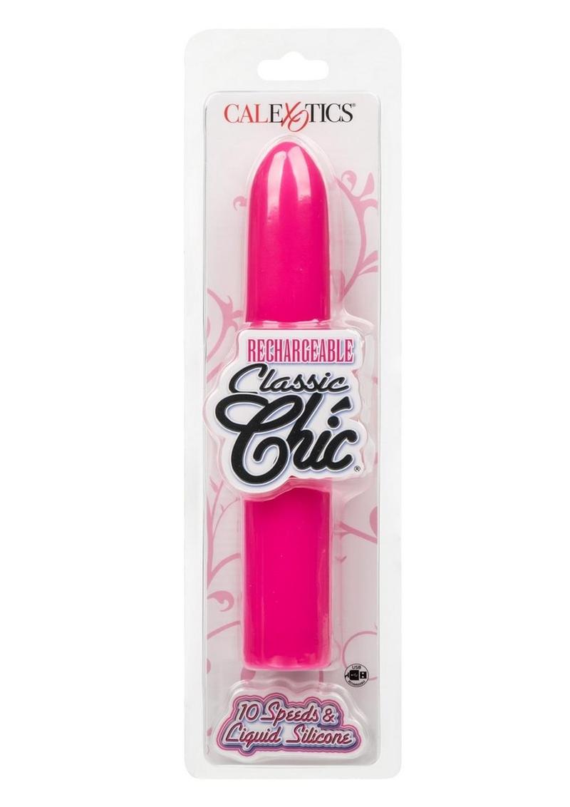 Rechargeable Classic Chic Standard Silicone Vibrator