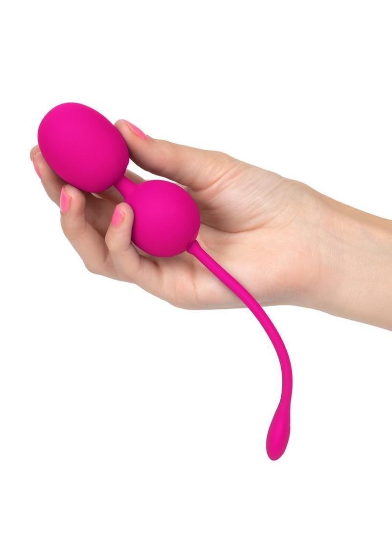 Rechargeable Dual Kegel Silicone Rechargeable Waterproof - Pink