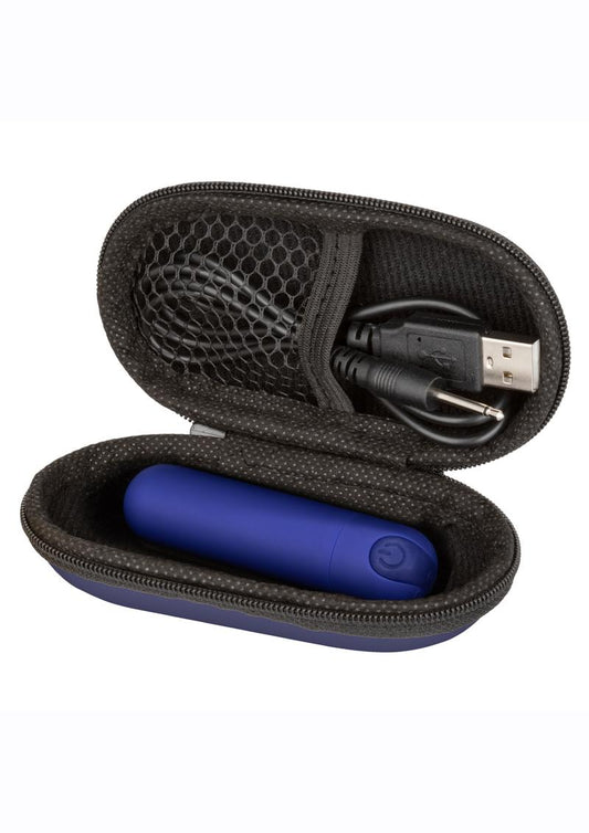 Rechargeable Hideaway Bullet Vibrator - Blue