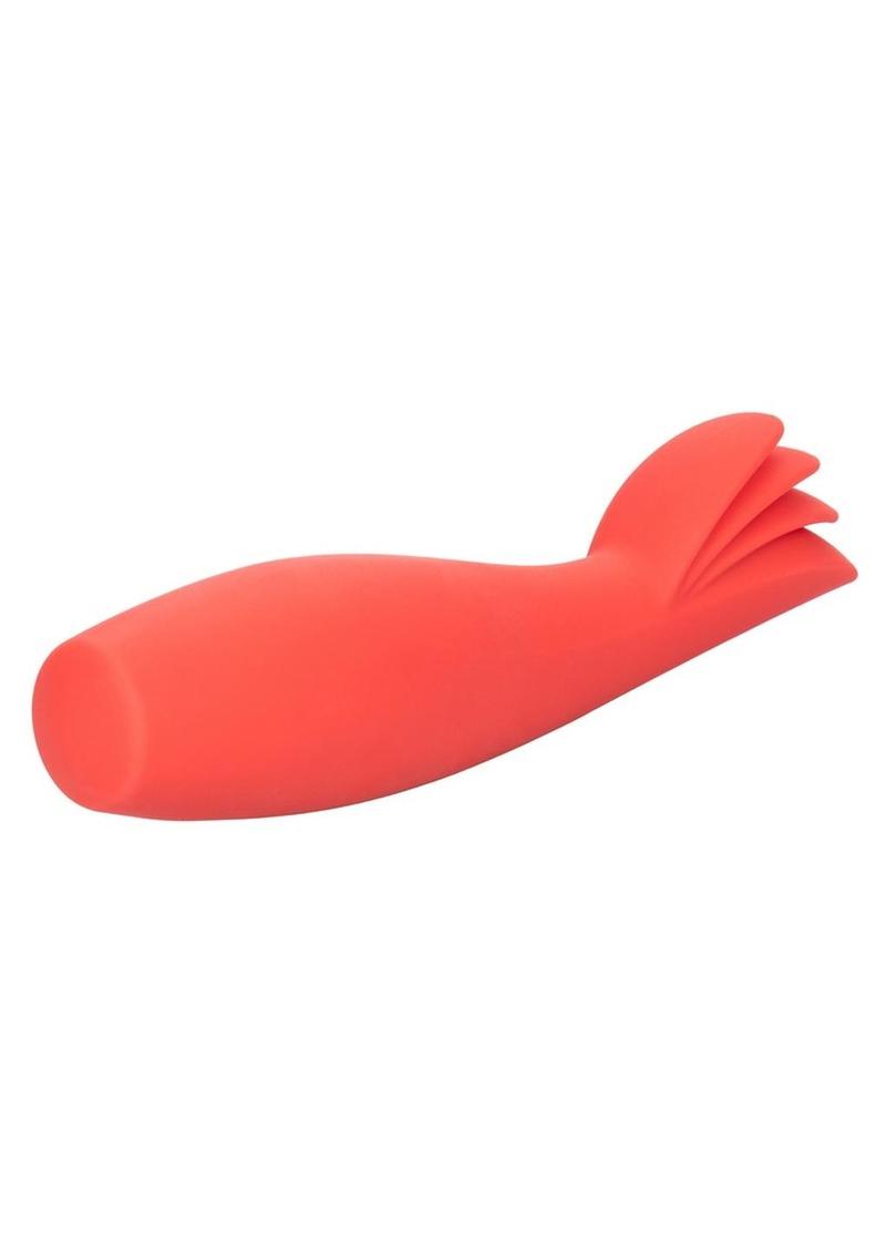 Red Hot Blaze Clitoral Stimulation Silicone Rechargeable Waterproof - Red