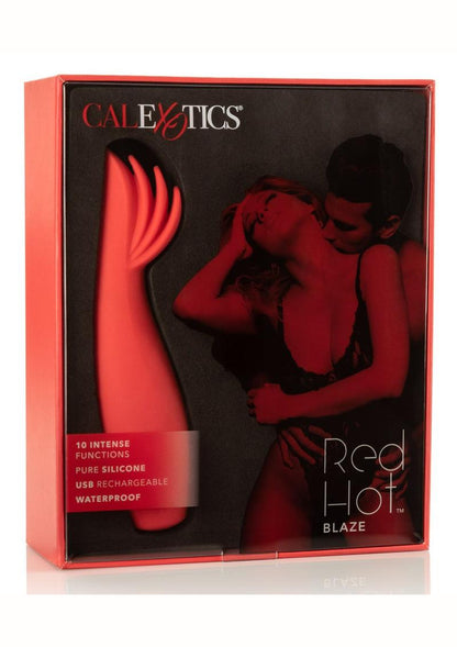 Red Hot Blaze Clitoral Stimulation Silicone Rechargeable Waterproof