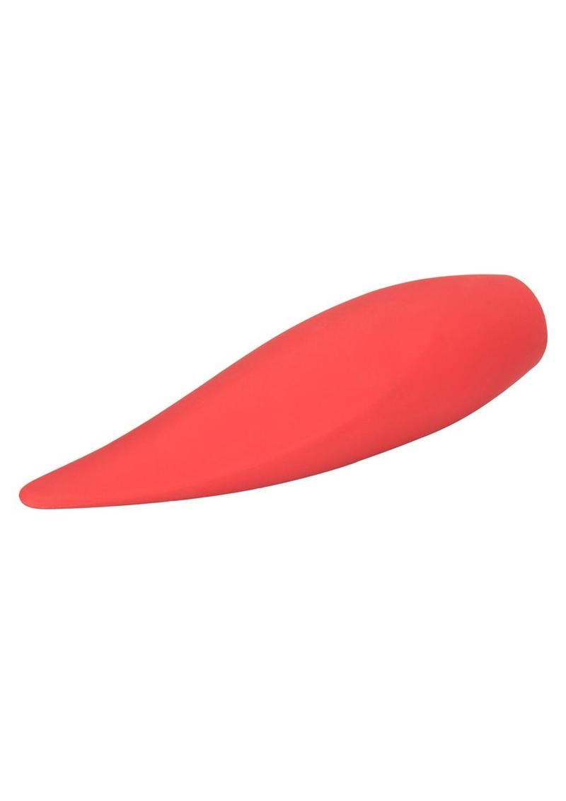 Red Hot Ember USB Rechargeable Silicone Massager Waterproof - Red