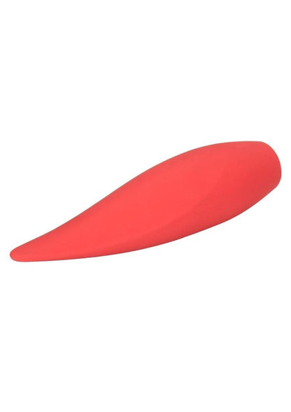 Red Hot Ember USB Rechargeable Silicone Massager Waterproof - Red