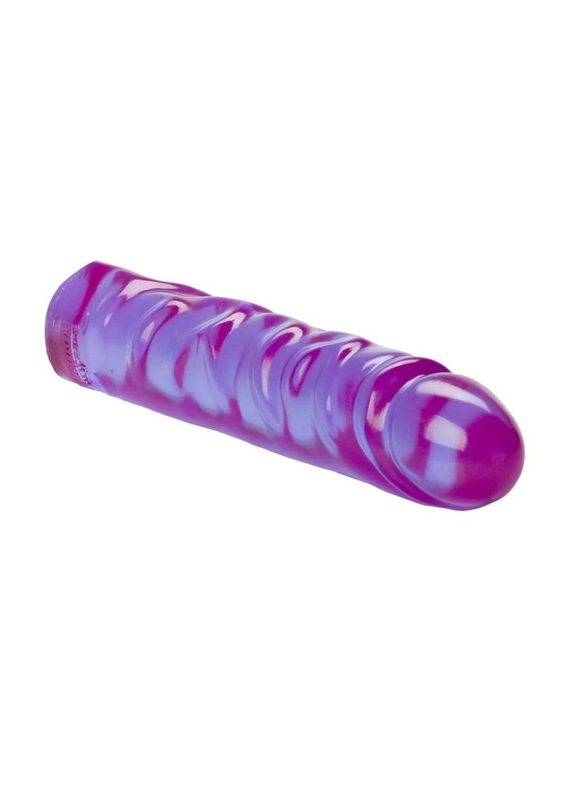 Reflective Gel Junior Dildo 7.5 - Purple