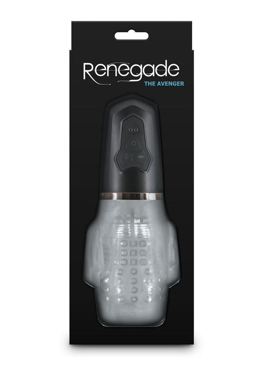 Renegade Avenger Rechargeable Mouth Stroker - Black