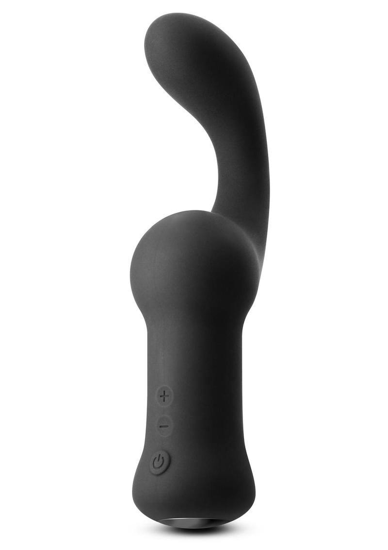 Renegade Curve Rechargeable Silicone Prostate Massager - Black