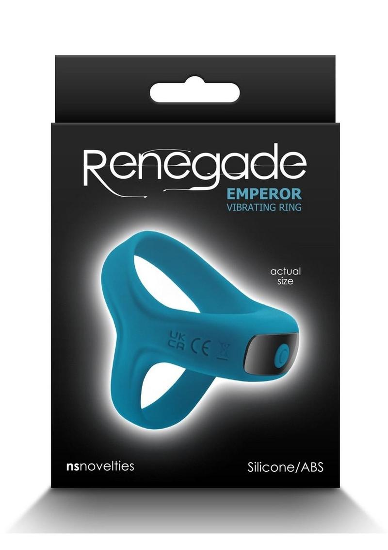 Renegade Emperor Rechargeable Silicone Vibrating Cock Ring