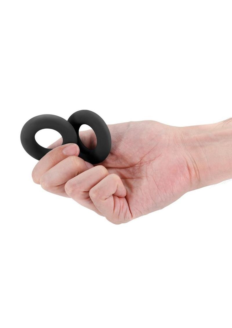 Renegade Erectus Silicone Cock Ring - Black