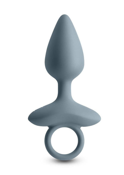 Renegade Orion Rechargeable Silicone Anal Plug - Gray/Grey