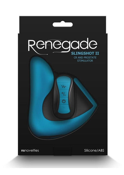 Renegade Slingshot II Rechargeable Silicone Cock Ring and Prostate Plug with Remote Control