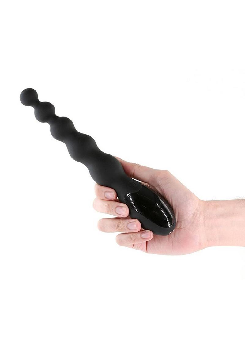 Renegade Virtua Rechargeable Silicone Vibrator - Black