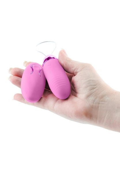 Revel Winx Rechargeable Silicone Bullet with Remote Control - Pink