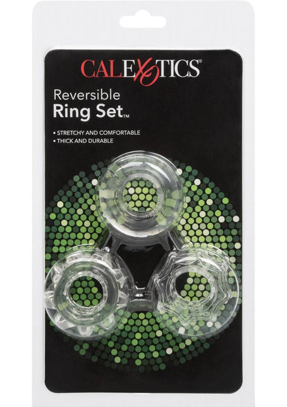 Reversible Ring Set Silicone Cock Ring