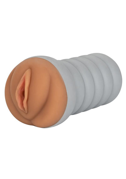 Ribbed Gripper Tight Pussy Dual Dense Textured Masturbator Stroker