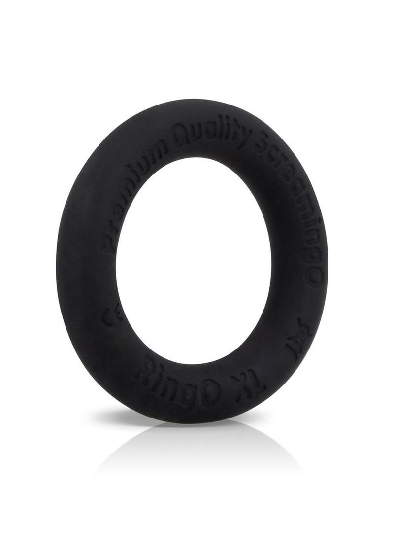 Ringo Ritz XL Individual Ring Silicone - Black - XLarge